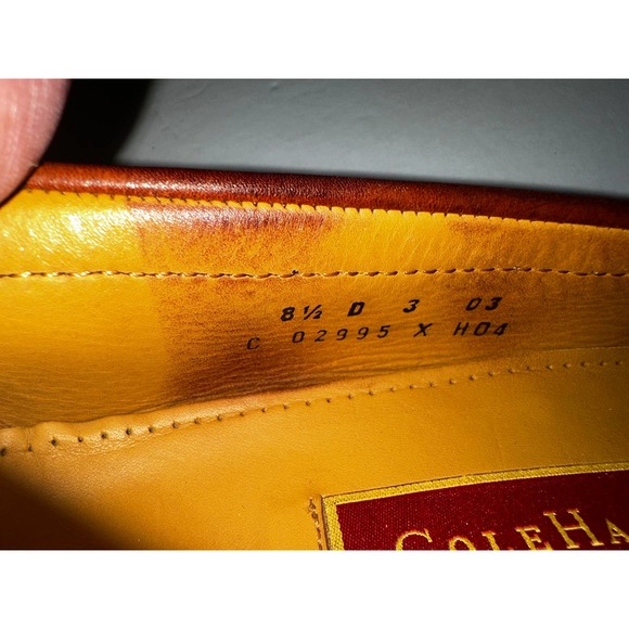 Cole Hahn Mens Brown Tassel Loafers size 8.5M‎ - Picture 5 of 8